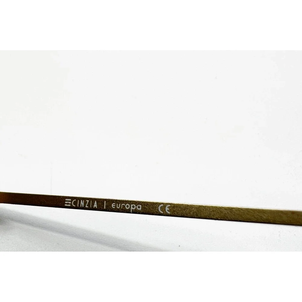 Cinzia Europa Eyeglass Frames Mens Bronze CIN-5129 C1 Oval Full Rim 49-20-138